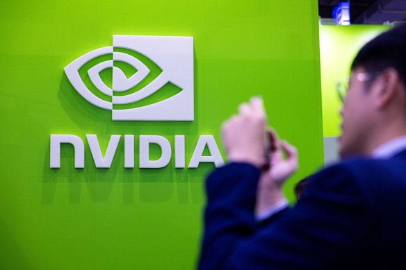 Nvidia has become the first company in history to top $U4 trillion in valuation.