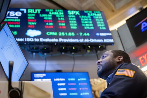 Wall Street surged at the open but soon went backwards.