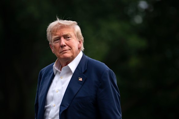 US President Donald Trump.