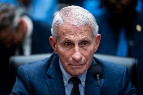 Anthony Fauci, former director of the US National Institute of Allergy and Infectious Diseases.