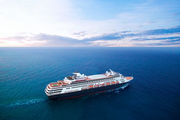 The Pacific Aria left Brisbane on May 5, 2017.