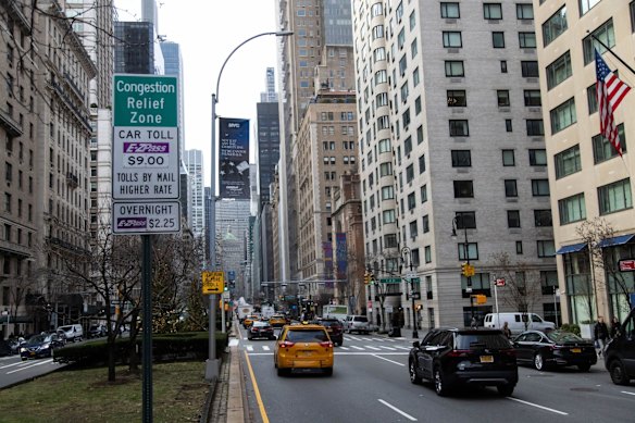 New York’s new congestion charge is raising money to fix the city’s subway, buses and rail network.  