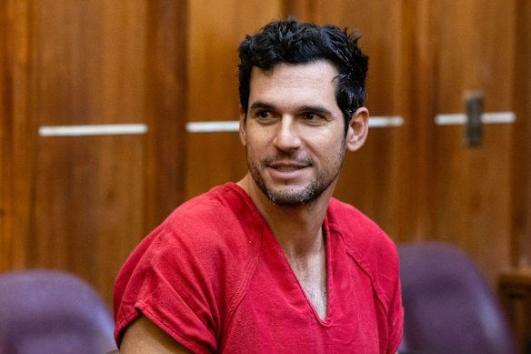 Oren Alexander in court in Miami, Florida, in late 2024. 

