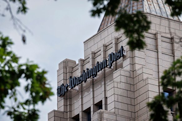 The Washington Post office in Washington, DC.