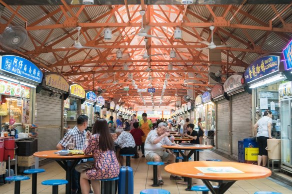  the Maxwell Road Hawker Food Centre.