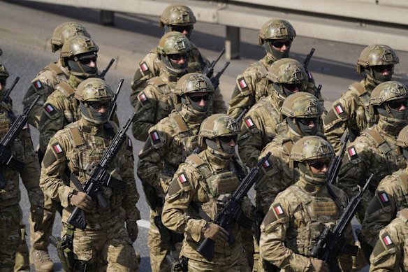 Poland this week announced plans to deploy 40,000 troops to its eastern border.