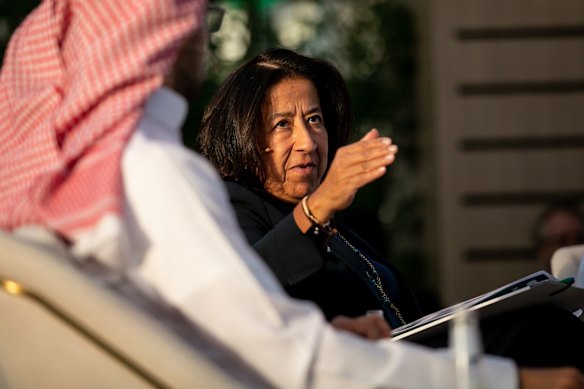 Described as frank and outgoing, Saudi businesswoman Lubna Olayan has a reputation for being deeply involved with her family’s investments.