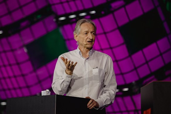 British-Canadian computer scientist and cognitive psychologist Geoffrey Hinton helped create the technology used by AI. Now he warns about its dangers.