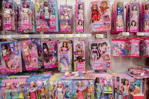 Barbie dolls for sale.