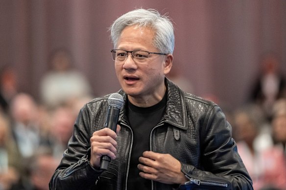Jensen Huang has repeatedly downplayed the risk of AI slipping out of human control.