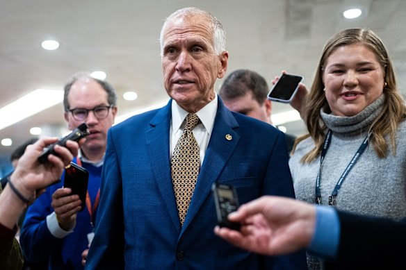 Republican senator Thom Tillis said it was now clear beyond doubt that the Trump administration wanted to end the Fed’s independence.