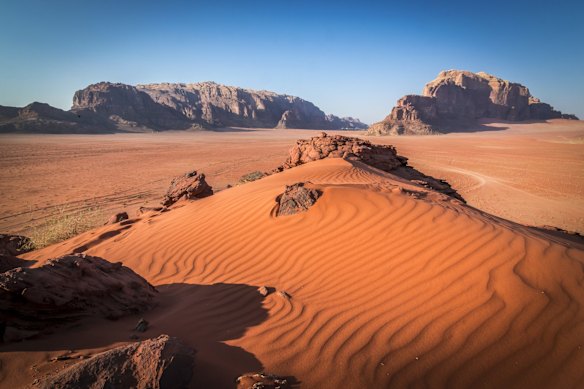 T.E. Lawrence was mesmerised by the ‘vast, echoing and God-like’ landscapes of Wadi Rum.