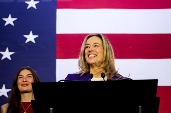 Mikie Sherrill was elected governor of New Jersey by 13 points.