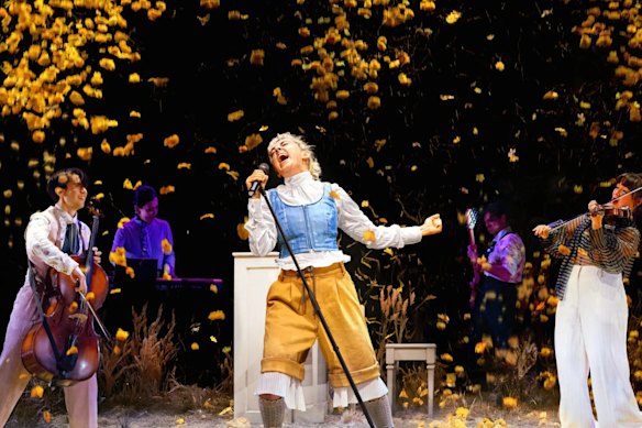 Kala Gare as Sybylla Melvyn in the MTC’s My Brilliant Career.