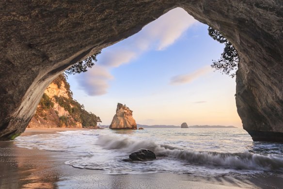 Cathedral Cove, near Whitianga on the Coromandel Peninsula.