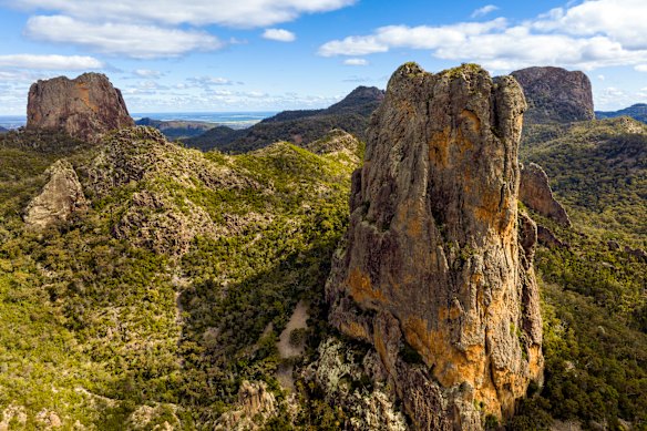 Australia’s Grand Canyon … Warrumbungle National Park.