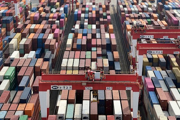  China’s exports to the rest of the world have swelled in the face of Trump’s trade war.