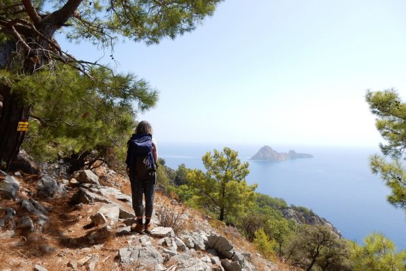 Many of the trails on  the Lycian Way person  been successful  usage  since past  times.