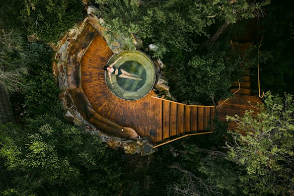 Peninsula Hot Springs Eco Lodges, Fingal.