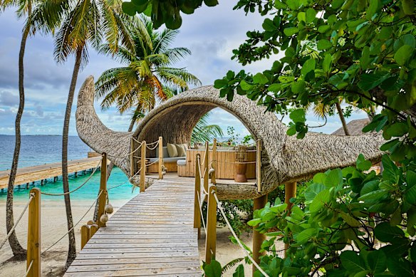 Joali provides a haven both for families and for adults travelling without children.