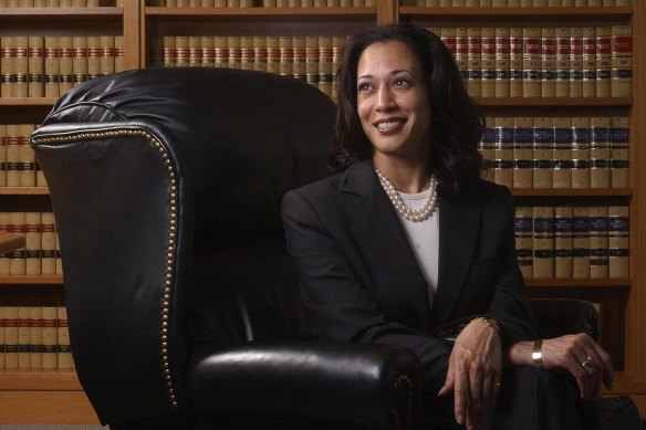 Harris was elected attorney-general of California in 2010, becoming the state’s first woman and first person of colour to hold the position. 