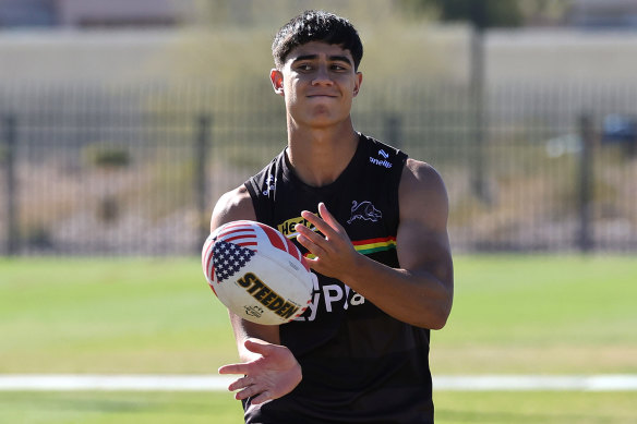 Panthers playmaker Blaize Talagi.