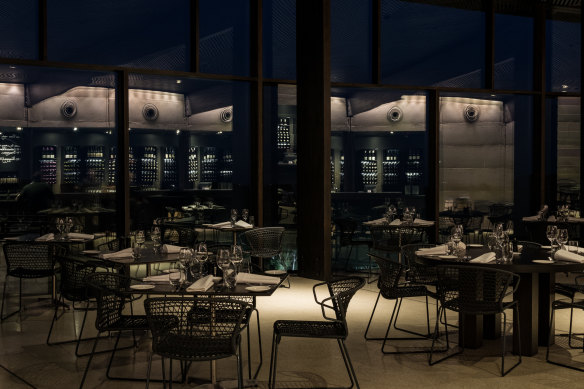 Port Phillip Estate’s striking building matches the restaurant’s views.