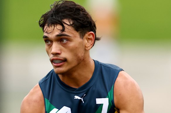 Dylan Patterson has been labelled “one of the best-looking athletic specimens you’ll come across”.
