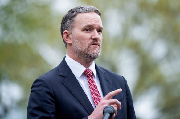 US Trade representative Jamieson Greer briefly speaks outside the White House on Thursday.