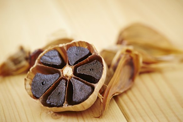 Black garlic packs a flavour punch.