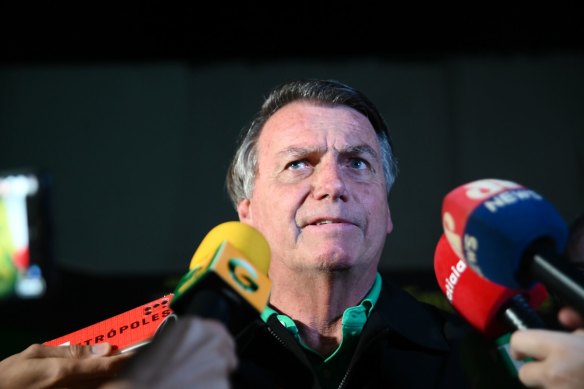 Former Brazilian president   Jair Bolsonaro is being investigated.
