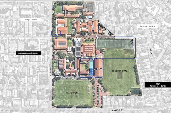 Redevelopment plans for Wesley College.