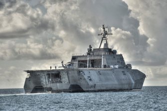 An Austal-built littoral combat ship.