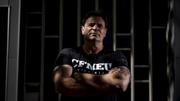 Former CFMEU boss John Setka.