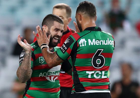 Benji Marshall and Adam Reynolds formed a bond during their time at South Sydney