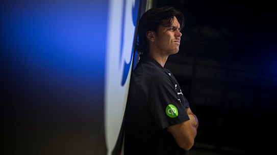 Carlton’s Elijah Hollands, photographed ahead of last year’s AFL season.