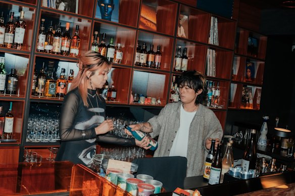 Bar Selecta bar director Joey Tai (left) and co-owner Masaki Hisaike.