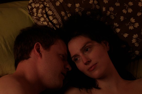 Eva Victor and Lucas Hedges in Sorry, Baby.