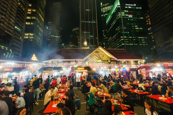 Lau Pa Sat is a great starting point for Singapore’s hawker centres.