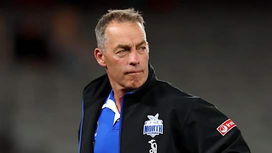 Alastair Clarkson is leaving North Melbourne.