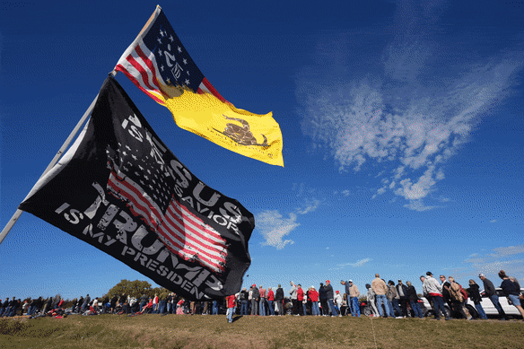  Trump rally in Kansas. 