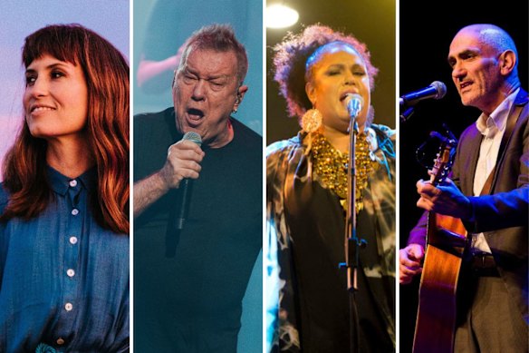  Missy Higgins, Jimmy Barnes and Paul Kelly made the list, but Christine Anu missed out. 