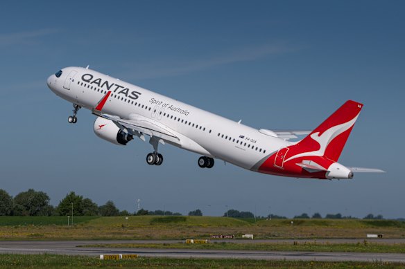 Qantas’ A321XLR will now fly from Brisbane.