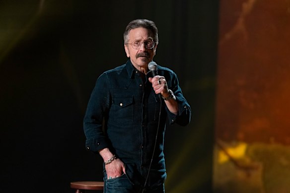 WTF host Marc Maron in his special Panicked on HBO Max.