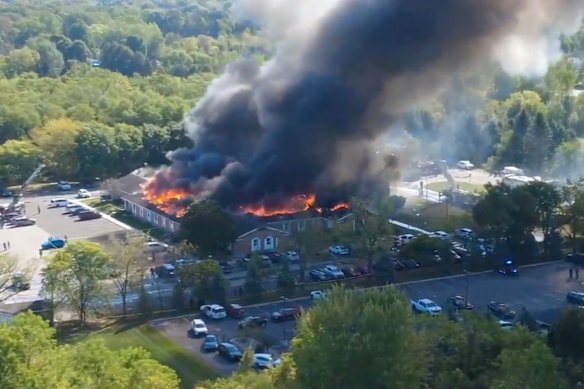Police fear more victims may be discovered as a result of the blaze.