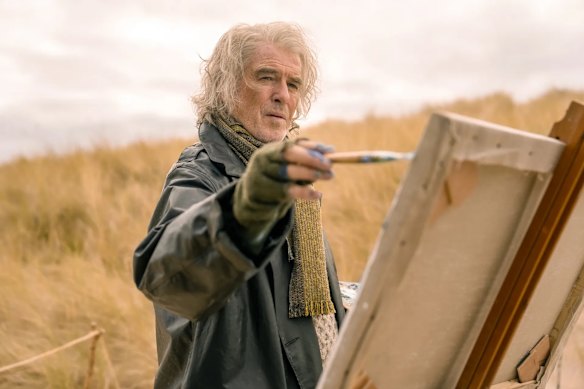 Pierce Brosnan plays an artist in Four Letters of Love