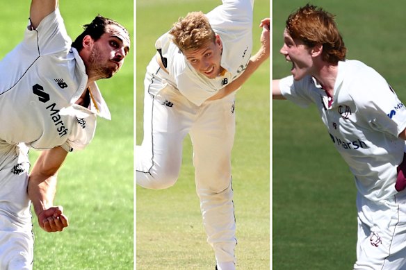 Lance Morris, Cameron Green and Callum Vidler are three pacemen to suffer back stress fractures in the past 12 months.