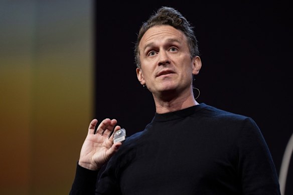 Synchron co-founder and CEO Tom Oxley.