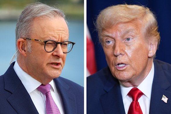 Prime Minister Anthony Albanese will meet US President Donald Trump at the White House next month.