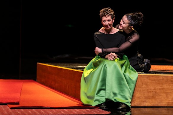 Merridy Eastman and Madeline Li in Bell Shakespeare’s Romeo & Juliet.